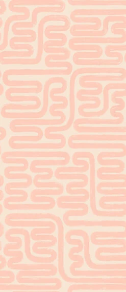 Pac-Man© Wallpaper In Petal -Drop It Modern Sales pacman petal DIY52