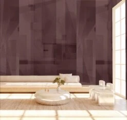 Papier Máché © Mural Wallpaper In Beet -Drop It Modern Sales papier mache beet render 03