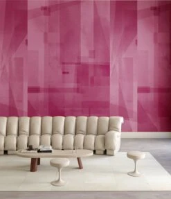 Papier Máché © Mural Wallpaper In Berry 23 Papier Máché © Mural Wallpaper In Berry -Drop It Modern Sales papier mache berry rendering 47