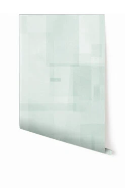 Papier Máché © Mural Wallpaper In Blue