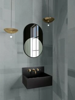 Papier Máché © Mural Wallpaper In Cobble -Drop It Modern Sales papier mache grey rendering 29