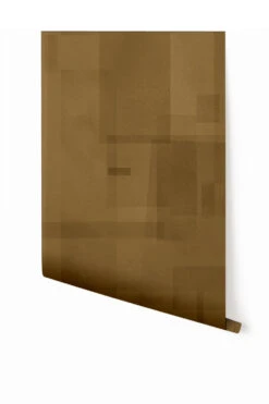 Papier Máché © Mural Wallpaper In Olive