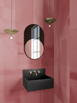 Papier Máché © Mural Wallpaper In Rose -Drop It Modern Sales papier mache rose rendering 39