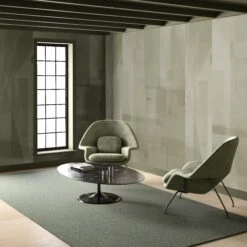 Papier Máché © Mural Wallpaper In Sage -Drop It Modern Sales papier mache sage render 66