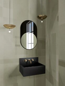 Papier Máché © Mural Wallpaper In Sage -Drop It Modern Sales papier mache sage rendering 29