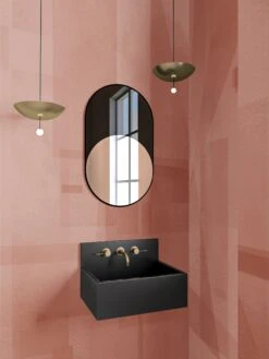 Papier Máché © Mural Wallpaper In Terracotta -Drop It Modern Sales papier mache terracotta rendering 39