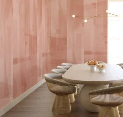 Papier Máché © Mural Wallpaper In Terracotta -Drop It Modern Sales papier mache terracotta rendering 67