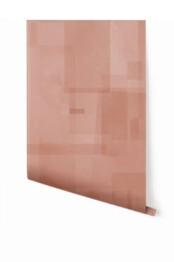 Papier Máché © Mural Wallpaper In Terracotta