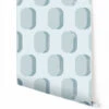 Pillbox© Wallpaper In Chalk Blue