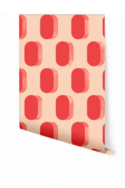 Pillbox© Wallpaper In Red