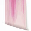 Wavelength© Mural Wallpaper In Pink