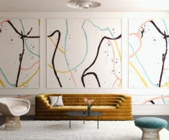 Playground© Mural Wallpaper In Tropics -Drop It Modern Sales playground tropicsweb