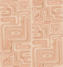 Playhouse© Mural Wallpaper In Clay -Drop It Modern Sales playhouse clay diy28