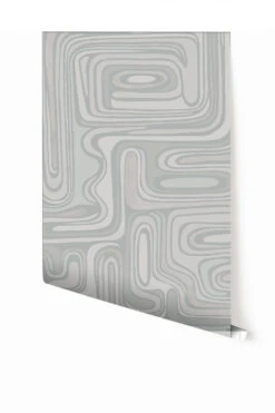 Playhouse© Mural Wallpaper In Dusty Grey