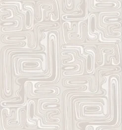 Playhouse© Mural Wallpaper In Grey -Drop It Modern Sales playhouse grey diy28
