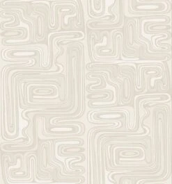 Playhouse© Mural Wallpaper In Putty -Drop It Modern Sales playhouse putty diy28