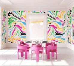 Primal© Multi Mural Wallpaper In Miami -Drop It Modern Sales primal miami rendering