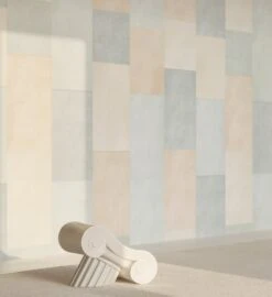 Rectangled© Mural Wallpaper In Capri -Drop It Modern Sales rectangled capri renderingcrop