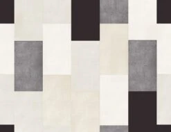 Rectangled© Mural Wallpaper In Ebony 11 Rectangled© Mural Wallpaper In Ebony -Drop It Modern Sales rectangled ebony diy 52