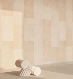 Rectangled© Mural Wallpaper In Sand -Drop It Modern Sales rectangled sand rendering 02crop