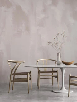 Rock Steady© Mural Wallpaper In Stone -Drop It Modern Sales rocksteadystonefinalwebcrop