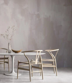 Rock Steady© Mural Wallpaper In Stone -Drop It Modern Sales rocksteadystonefinalwebcrop2