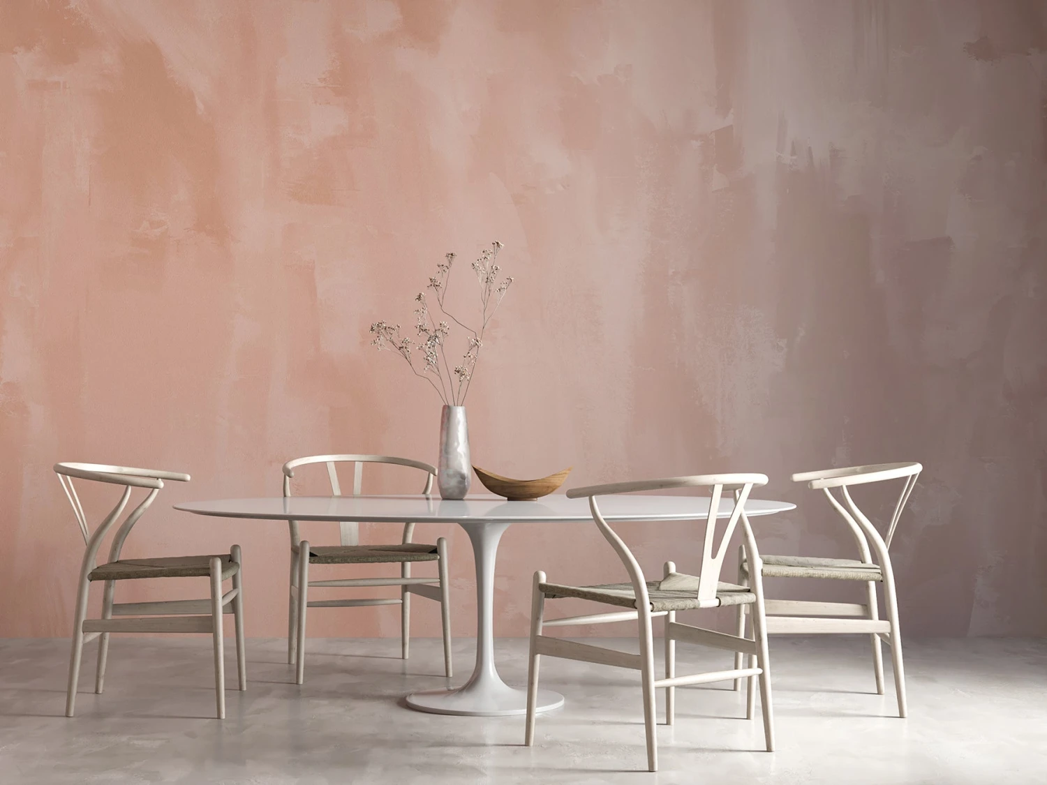 Rock Steady© Mural Wallpaper In Terracotta 3 Rock Steady© Mural Wallpaper In Terracotta - Image 3