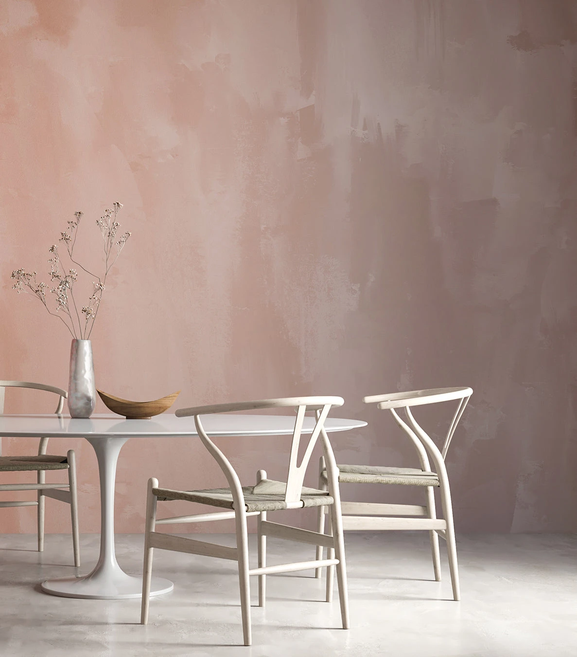 Rock Steady© Mural Wallpaper In Terracotta 5 Rock Steady© Mural Wallpaper In Terracotta - Image 5