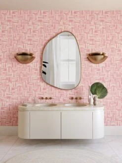 Saachi© Wallpaper In Abalone -Drop It Modern Sales saachi abalone rendering 1