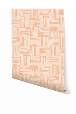 Saachi© Wallpaper In Warm Pink