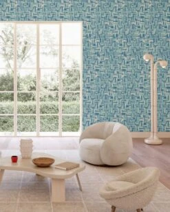 Saachi© Wallpaper In Waterfall -Drop It Modern Sales saachi waterfall rendering 2