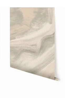 Modern Art© Mural Wallpaper In Sage