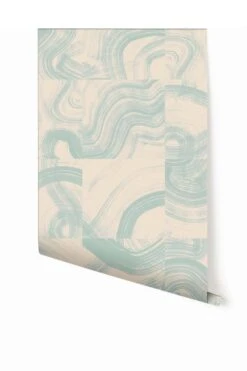 Sediment #3© Wallpaper In Sailor Blue