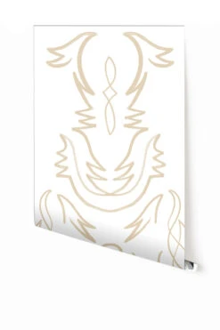 Side Saddle© Wallpaper In Sand