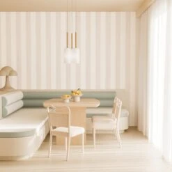 Santorini© Mural Wallpaper In Oyster 7 Santorini© Mural Wallpaper In Oyster -Drop It Modern Sales santorini oyster rendering