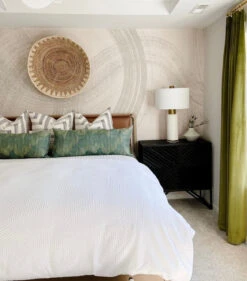 Sediment #1© Mural Wallpaper In Pistachio -Drop It Modern Sales sediment45