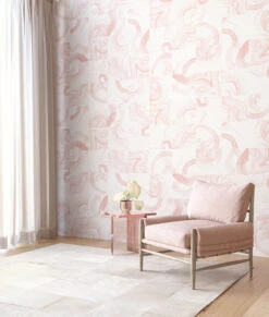 Sediment #3© Wallpaper In Blush -Drop It Modern Sales sediment 3 Blush instagram