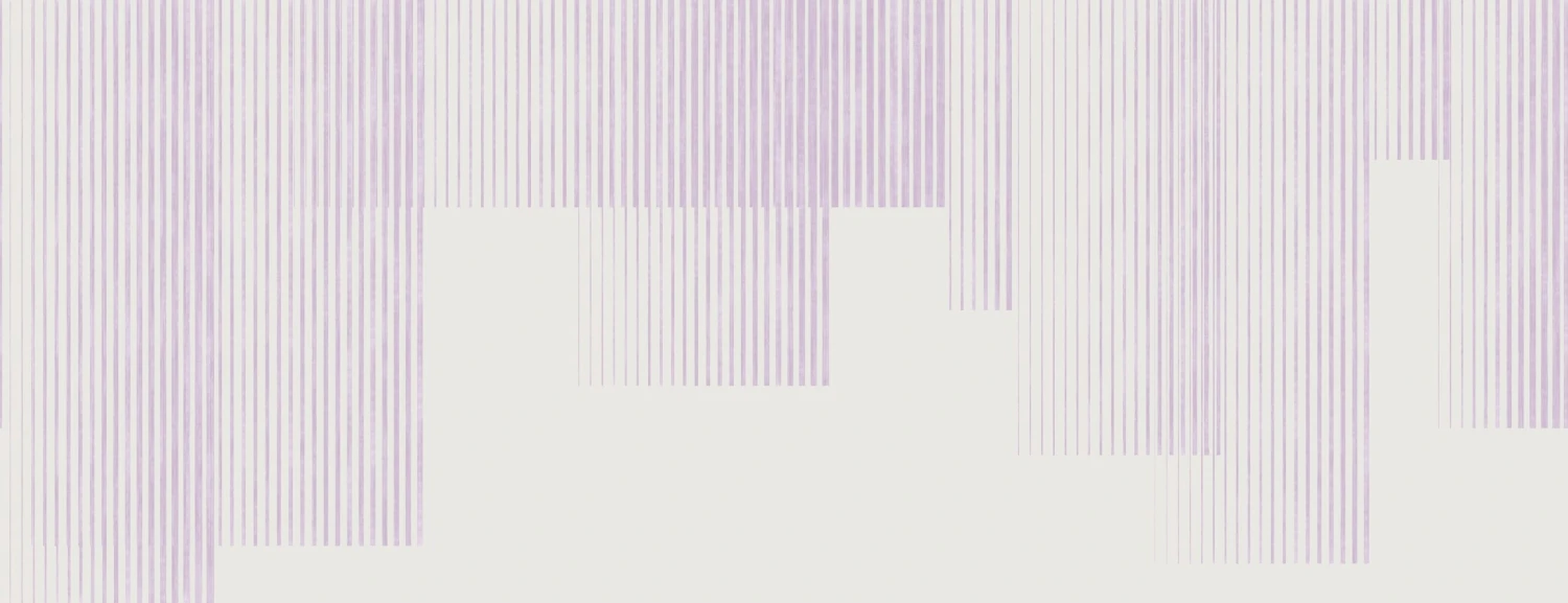 Seismic© Mural Wallpaper In Lavender 5 Seismic© Mural Wallpaper In Lavender - Image 5