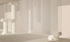 Seismic© Mural Wallpaper In Moss -Drop It Modern Sales seismic moss rendering