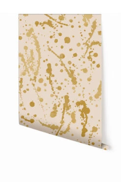 Spot On© Wallpaper In Mustard