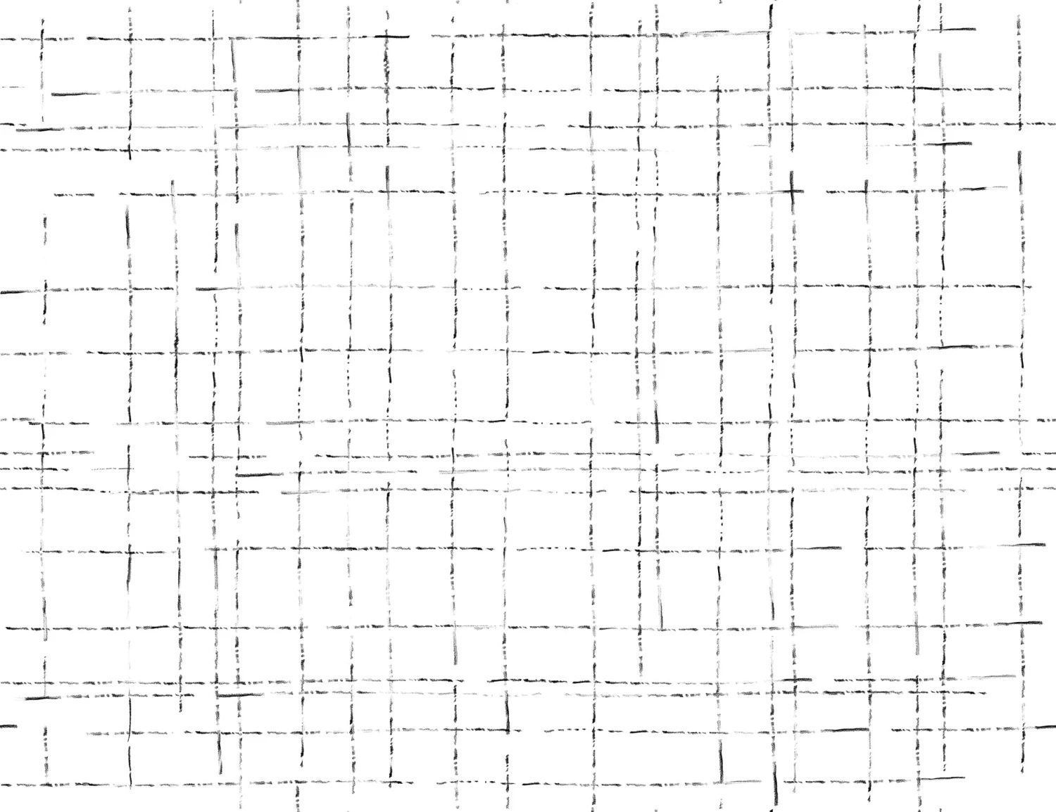 Stitch© Mural Wallpaper In Black + White 5 Stitch© Mural Wallpaper In Black + White - Image 5