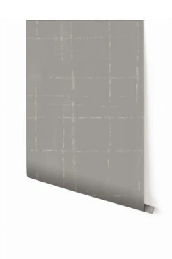 Stitch© Mural Wallpaper In Grey