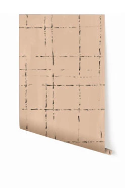 Stitch© Mural Wallpaper In Rosebud