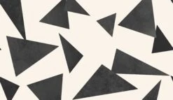 Terrazzo© Wallpaper In Creme + Charcoal -Drop It Modern Sales terazzo charcoal diy