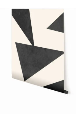 Terrazzo© Wallpaper In Creme + Charcoal