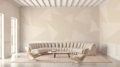 Terrazzo© Wallpaper In Creme -Drop It Modern Sales terrazzocreme 1