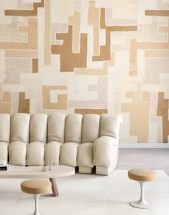 Tetris© Mural Wallpaper In Adobe -Drop It Modern Sales tetris adobe renderingcrop