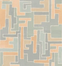 Tetris© Mural Wallpaper In Capri -Drop It Modern Sales tetris capri diy28