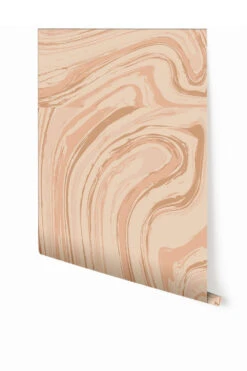 Crystalline© Wallpaper In Clay