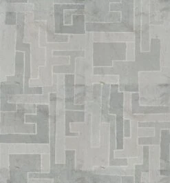 Tetris© Mural Wallpaper In Grey -Drop It Modern Sales tetris grey diy28